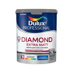 Краска DULUX Diamond Extra Matt для стен и потолков Белый 4,5 л