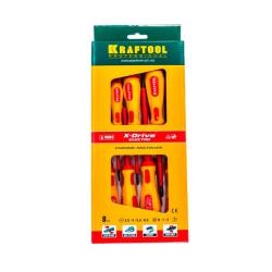 Набор отверток KRAFTOOL X-Drive Electro диэлектрических 250088-H8