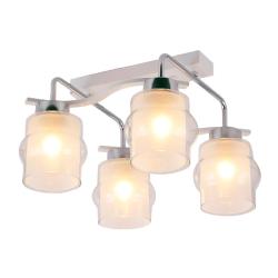 Люстра ЛАЙТ СФЕРА 07078/4 White+chrome Белый, хром