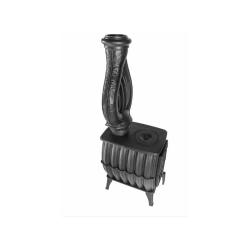 Дымоход-конвектор PROMETALL Лира 2 мм 0,705 м 115/130 мм