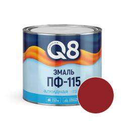 Эмаль FORMULA Q8 ПФ-115 Вишневый 1,9 кг