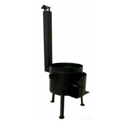 Печь для казана с трубой 22 л