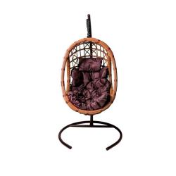 Кресло подвесное GARDEN STORY Ривьера Коричневый 86*74*123 см
