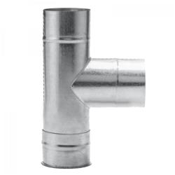 Тройник 90º оцинкованный 150*150 мм