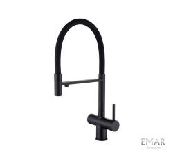 Смеситель для кухни EMAR Black ЕС-7024