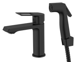 Смеситель для умывальника VODA Surf Black SF27HB