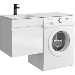 Тумба с раковиной AQWELLA Duet подвесная 115 L