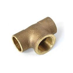 Тройник медный VIEGA комбинированный 18 мм 1/2" ВР