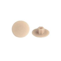 Заглушка декоративная на шестигранный шлиц светло-бежевый 50 шт
