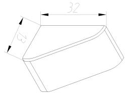 Набор для бордюра K-STUDIO 3 см