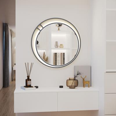 Зеркало КОНТИНЕНТ Marlene Led серый муар 70 см