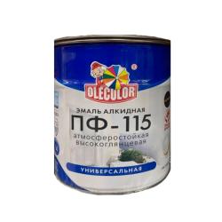 Эмаль OLECOLOR ПФ-115 Черный 5 кг