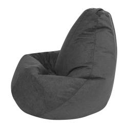 Кресло-мешок DREAMBAG Велюр Графит 95*135 см