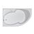 Ванна акриловая OPTIMA Fina L 150*90 см