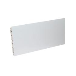 Цоколь ПВХ Белый глянец 150 мм 4 м