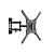 Кронштейн HARPER TVFW-55 BLACK  Кронштейн HARPER TVFW-55 BLACK