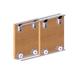 Опорная система FR-02 для раздвижных перегородок (2400мм) на 2 створки