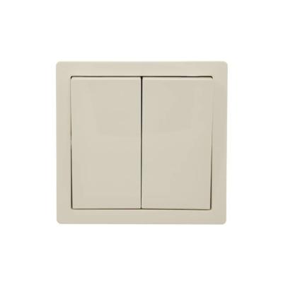 Выключатель LEZARD Leto 2 клавиши кремовый 752-0300-101 