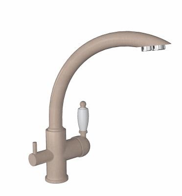 Смеситель для кухни FLORENTINA Шале FL Песочный