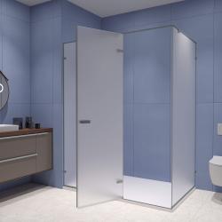 Душевое ограждение RGW SV-040Gr матовое стекло 100*90 см