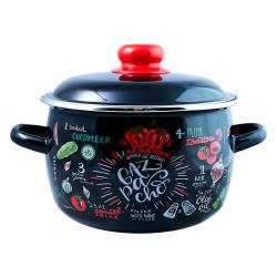 Кастрюля 4,0л Gazpacho эмаль/Appetite/