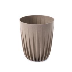 Горшок пластиковый LAMELA Mira eco Кофе latte 2,4 л