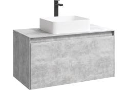 Корпус к тумбе AQWELLA Mobi 100 бетон светлый 