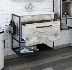 Тумба с раковиной SANFLOR Бруклин 60 