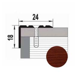Профиль угловой ЛУКА ПУ 03 Вишня 092 2,7 м