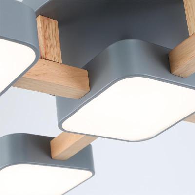 Люстра AMBRELLA Comfort FL4882/5 GR/WD Серый