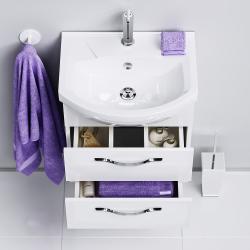 Тумба с раковиной AQWELLA Allegro 65 подвесная