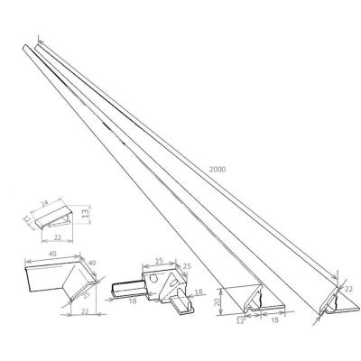 Набор для бордюра SANJET