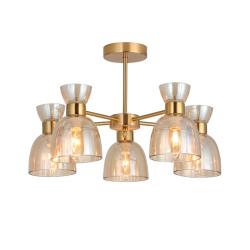 Люстра ЛАЙТ СФЕРА 07426/5 Copper Медь