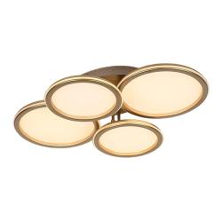 Люстра ЛАЙТ СФЕРА 9301/2+2M Champagne gold Золотое шампанское