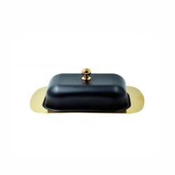 Масленка 18.6*12см нержав. сталь /0701/Kelli/