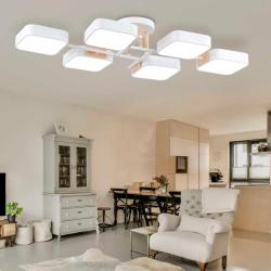 Люстра AMBRELLA Comfort FL4886/6 WH/WD Белый