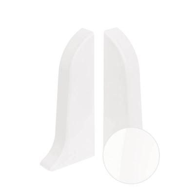 Заглушки пара ДЕКОНИКА 001-G Белый глянцевый 85 мм Заглушки пара ДЕКОНИКА 001-G Белый глянцевый 85 мм