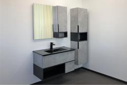 Пенал COMFORTY Франкфурт бетон светлый 40*160 см