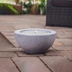 Фонтан GLQ Чаша-полусфера Серый 50,5*50,5*24,5 см