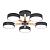 Люстра RITTER Scandia 51592 4 Черный