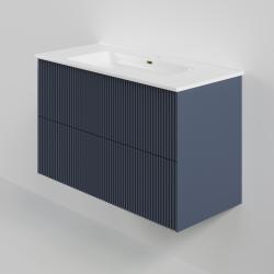 Тумба с раковиной LA FENICE Terra Twin 100 синий 