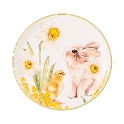 Тарелка закусочная  21*2,5 см SUNDAY/358-2198/AGNESS/