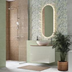 Плитка базовая CERSANIT Frosty Листья Многоцветный 29,8*59,8 см