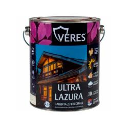 Декоративный антисептик VERES Ultra Lazura №12 Белый 2,7 л