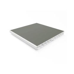 Цоколь ПВХ Антрацит 150 мм 4 м