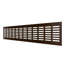 Решетка вентиляционная ЭРА 4808DP алюминиевая темная бронза 480*80 мм