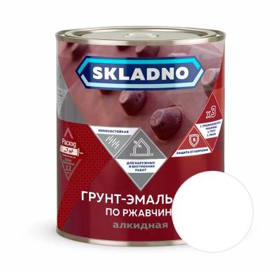 Грунт-эмаль SKLADNO Белый 1,8 кг