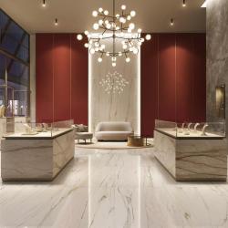 Плитка базовая ITALON Стелларис Каррара айвори 60*120 см