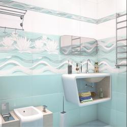 Плитка базовая ALTACERA Luster Celeste 24,9*50 см