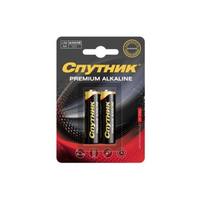 Батарейка СПУТНИК LR6/2B 2 шт